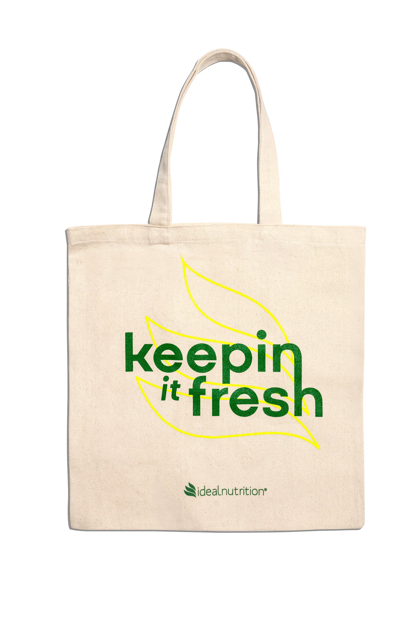 “Keepin’ It Fresh” Ideal Nutrition Canvas Tote
