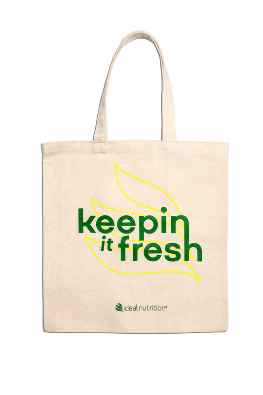 “Keepin’ It Fresh” Ideal Nutrition Canvas Tote